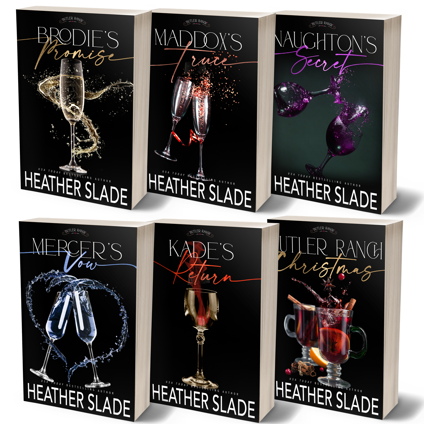 Butler Ranch Paperback Bundle Object Covers
