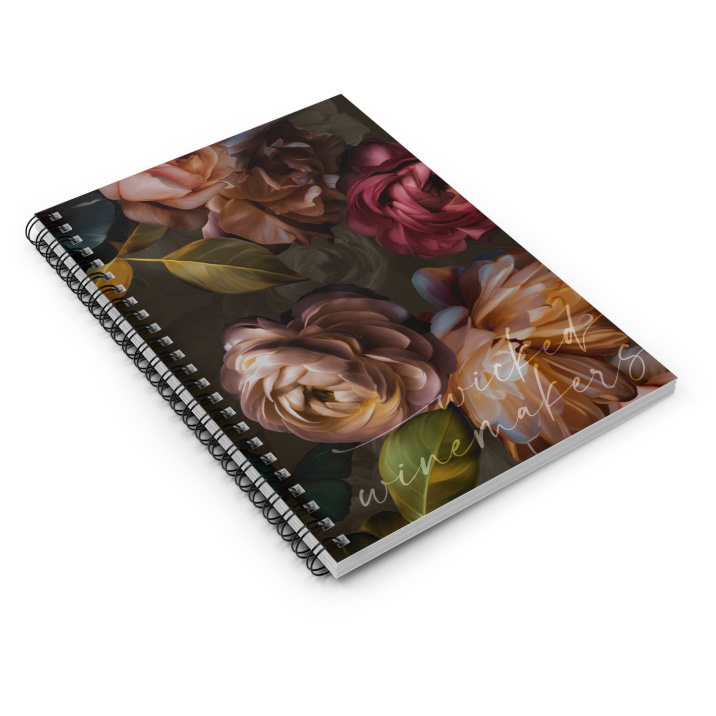 Artist Series Wicked Winemakers Rule-Lined Notebook