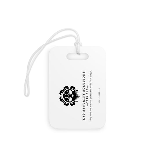 K19 Security Solutions Team One Luggage Tags