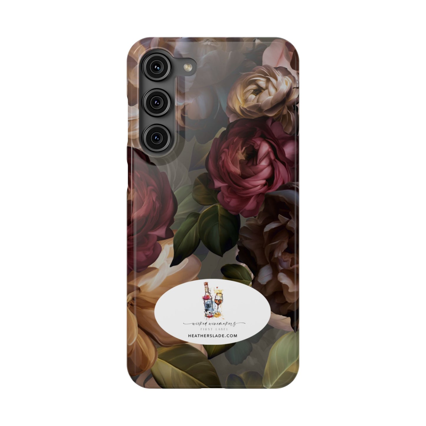 Wicked Winemakers Slim Case for iPhone 15 and Samsung 21-23