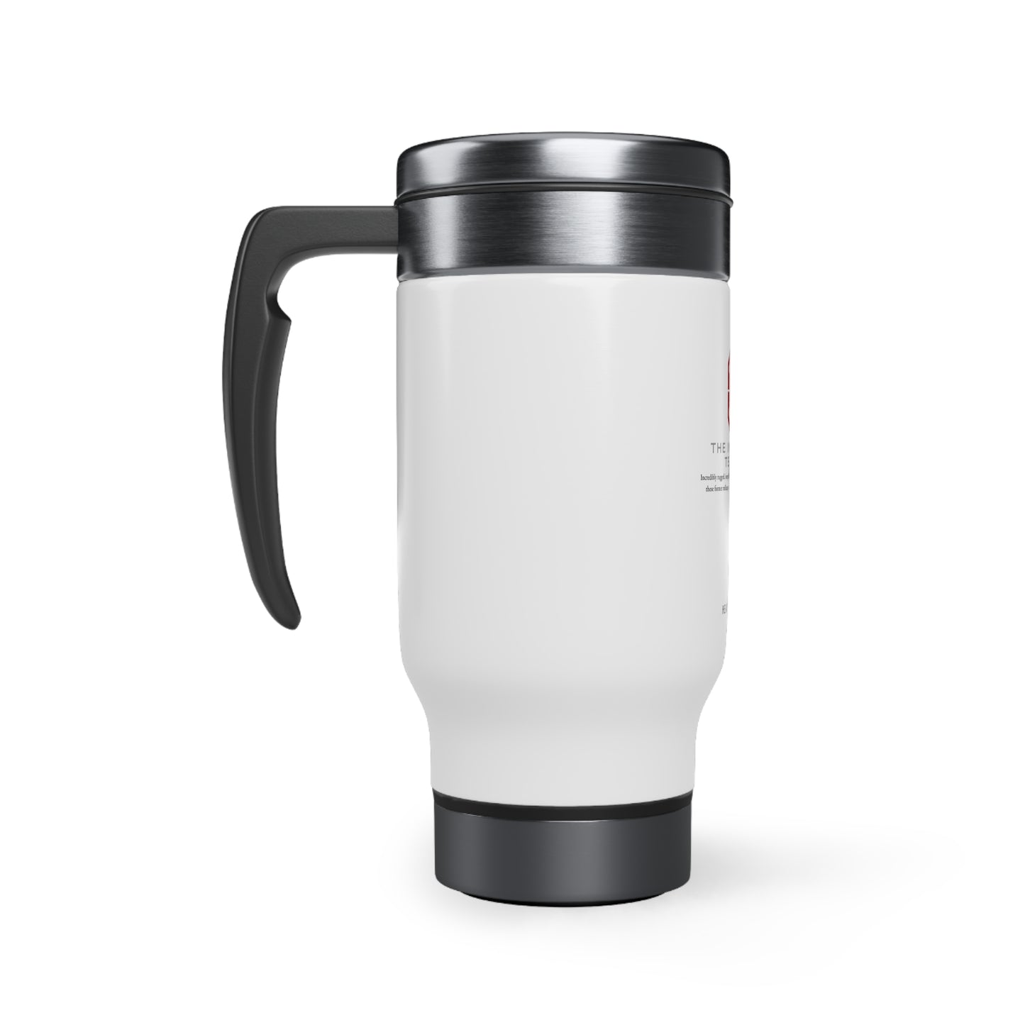 The Invincibles Team Two Stainless Steel Travel Mug with Handle, 14oz