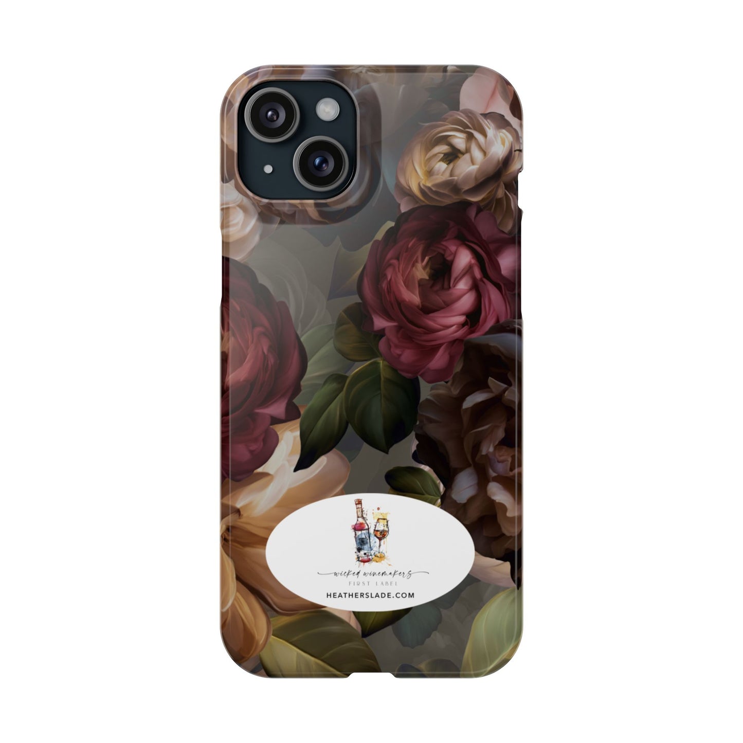 Wicked Winemakers Slim Case for iPhone 15 and Samsung 21-23