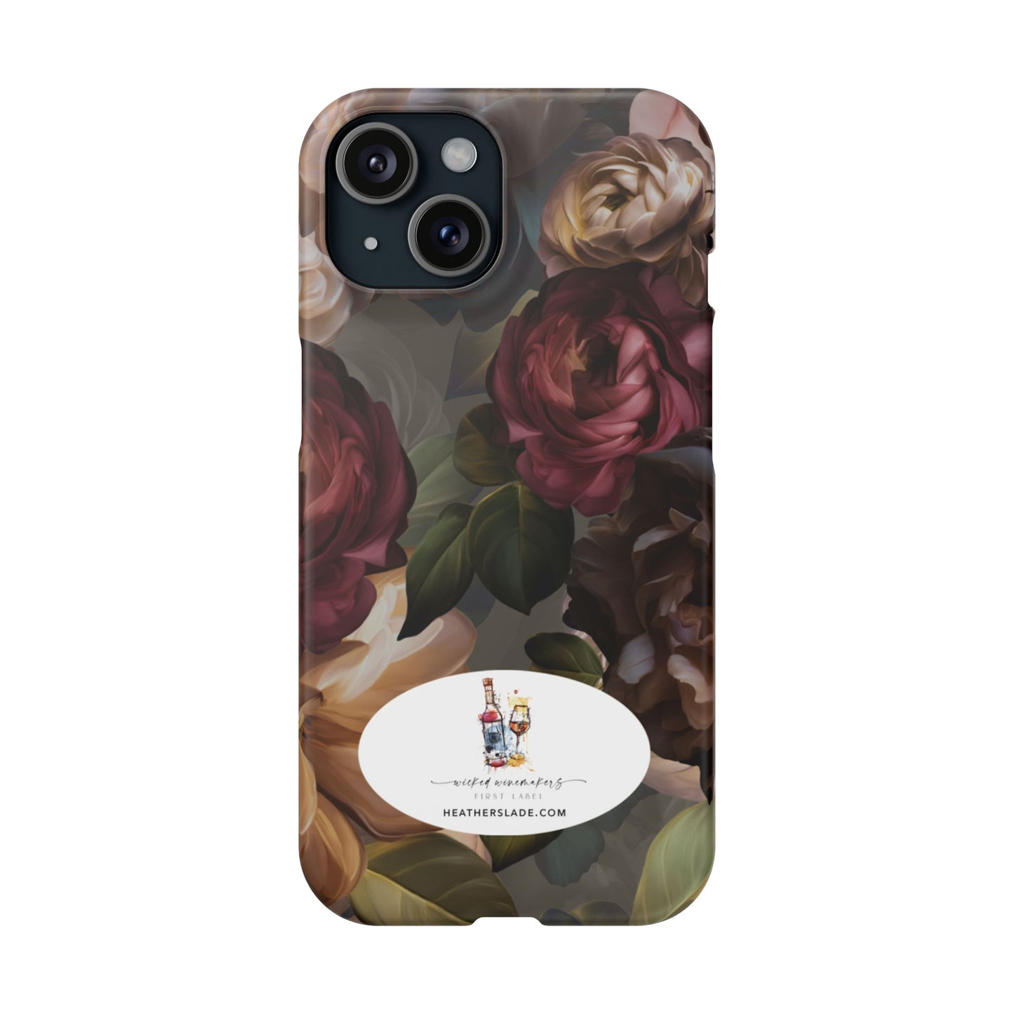 Wicked Winemakers Slim Case for iPhone 15 and Samsung 21-23