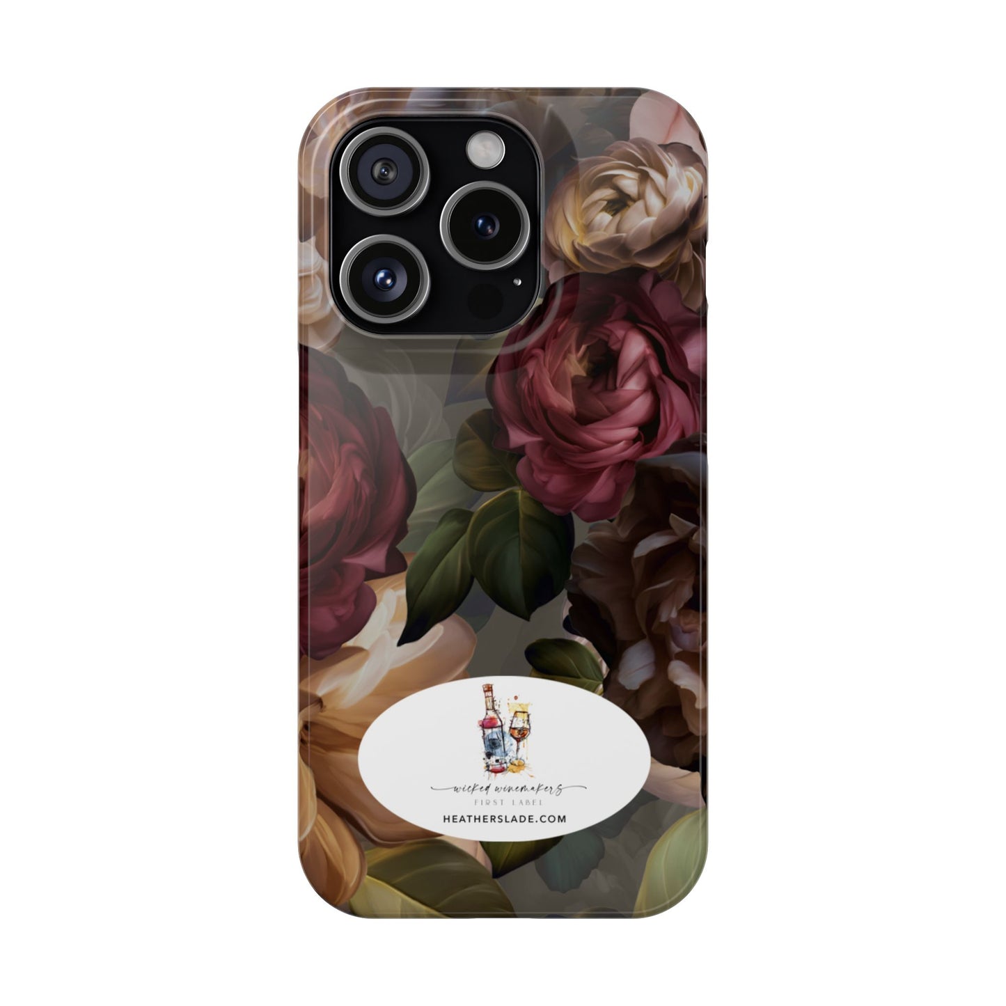 Wicked Winemakers Slim Case for iPhone 15 and Samsung 21-23