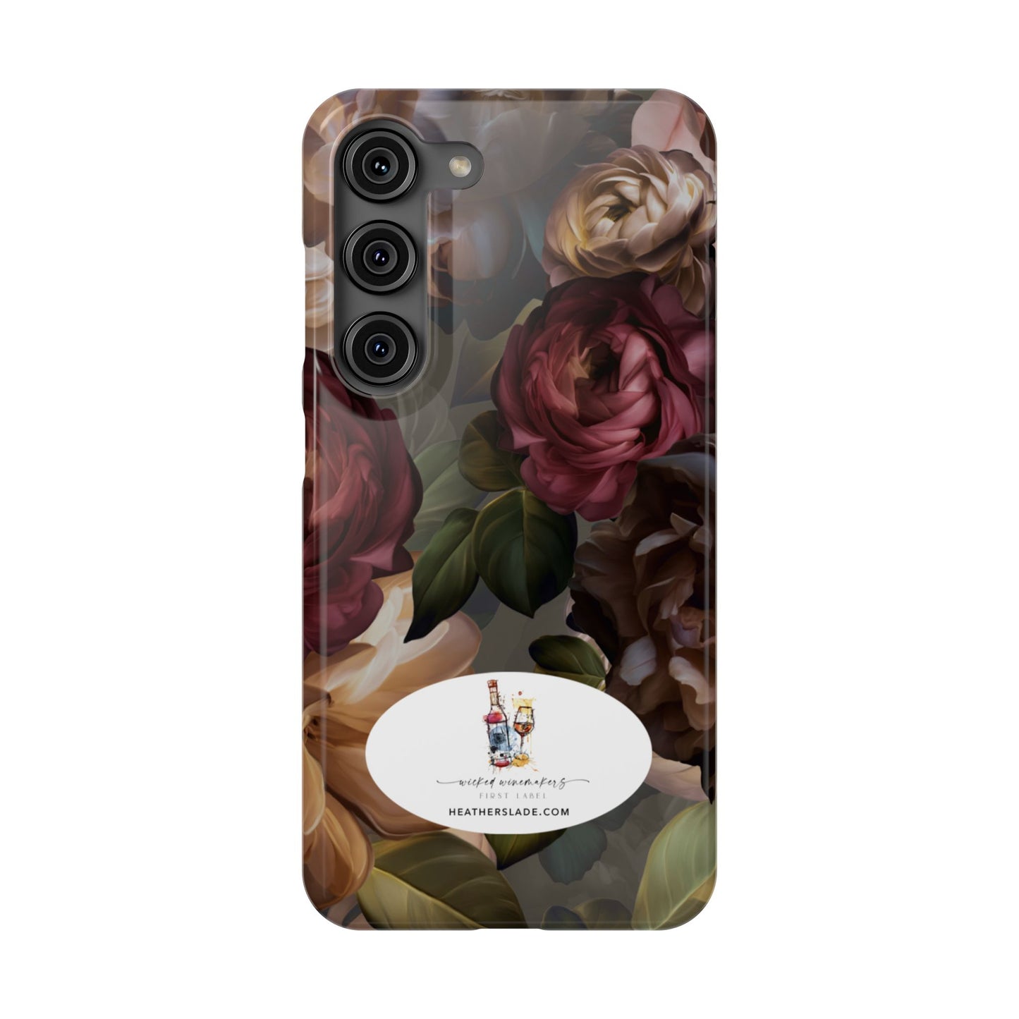 Wicked Winemakers Slim Case for iPhone 15 and Samsung 21-23