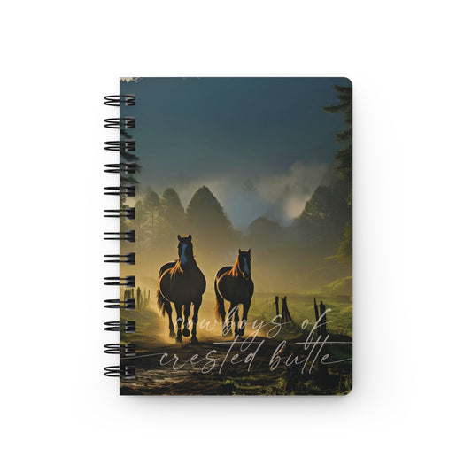 Cowboys of Crested Butte Artist Series Spiral Bound Journal
