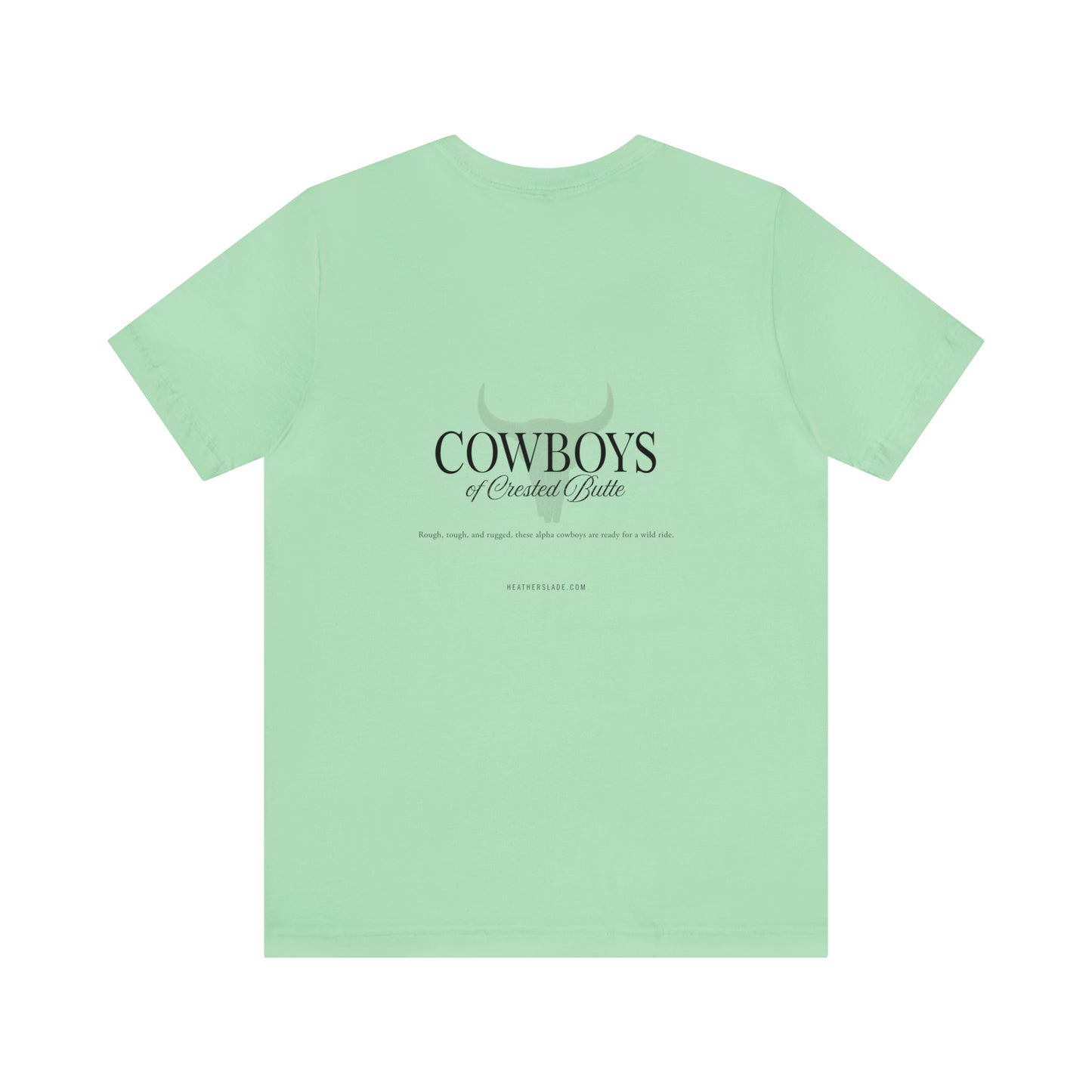 Cowboys of Crested Butte Jersey Short Sleeve Tee