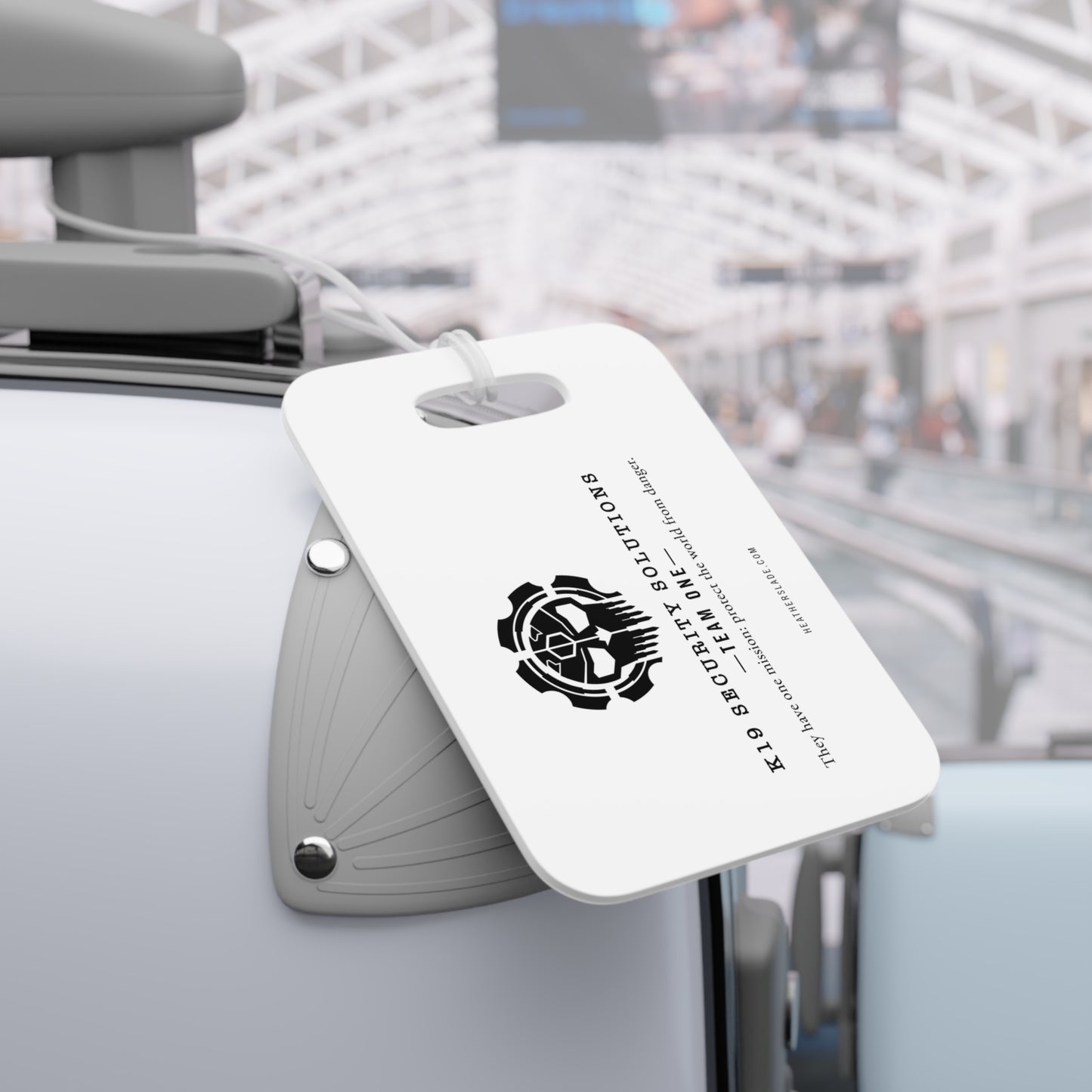 K19 Security Solutions Team One Luggage Tags