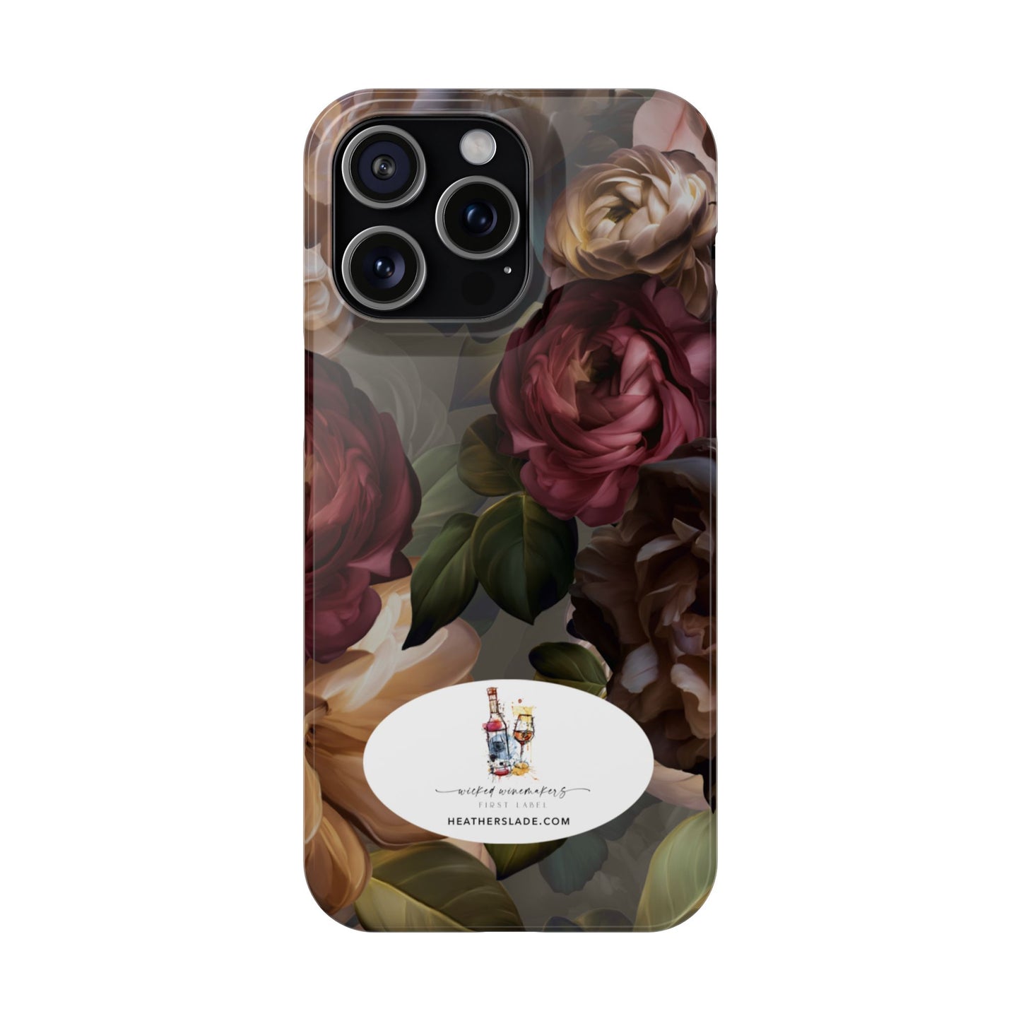 Wicked Winemakers Slim Case for iPhone 15 and Samsung 21-23