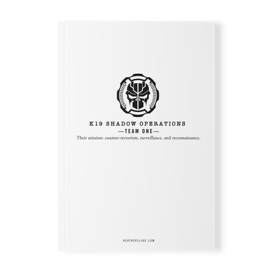 K19 Shadow Operations Team One Softcover Notebook