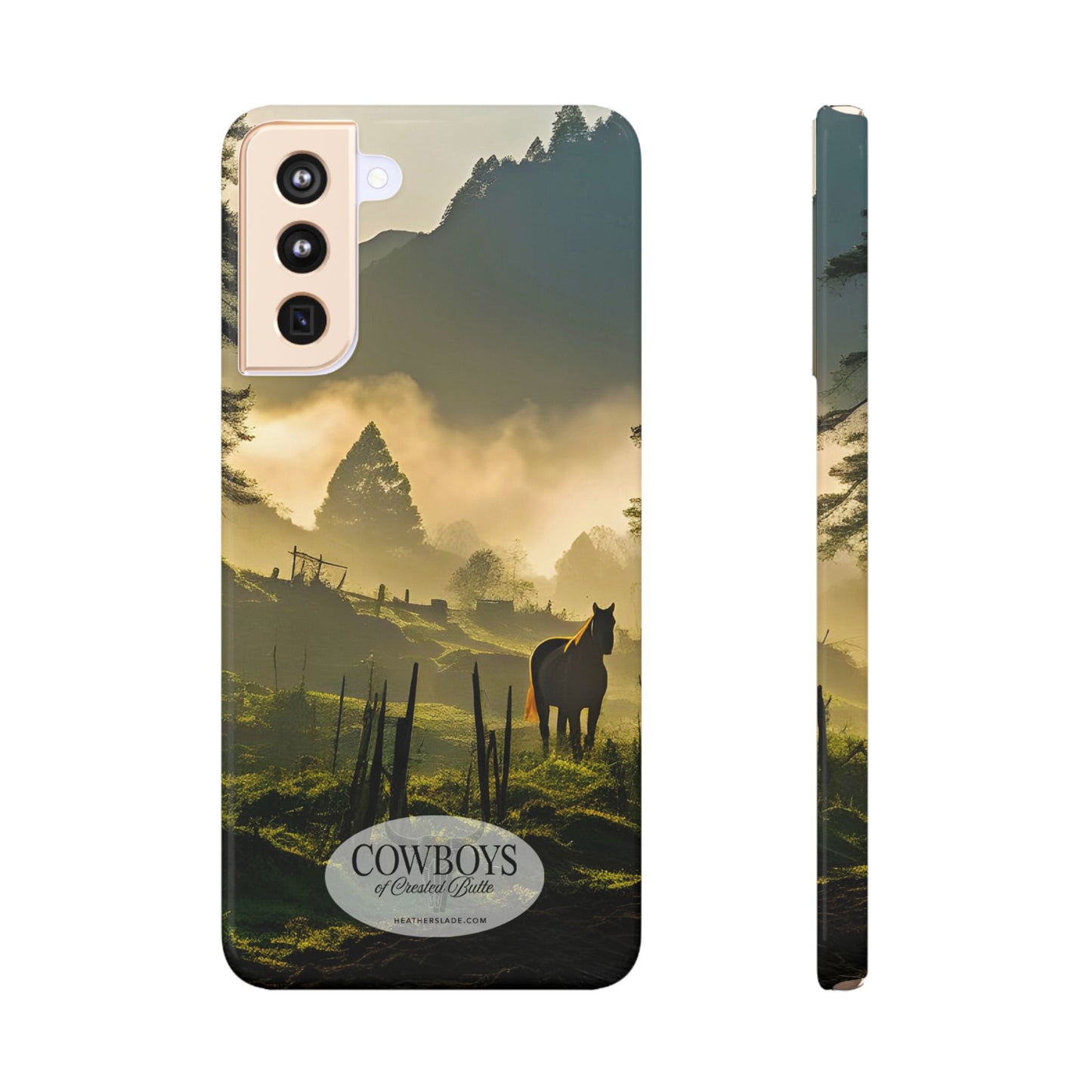 Cowboys of Crested Butte Slim Case for iPhone 15 and Samsung 21-23