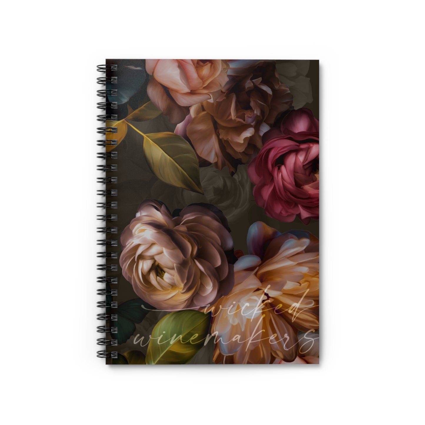 Artist Series Wicked Winemakers Rule-Lined Notebook