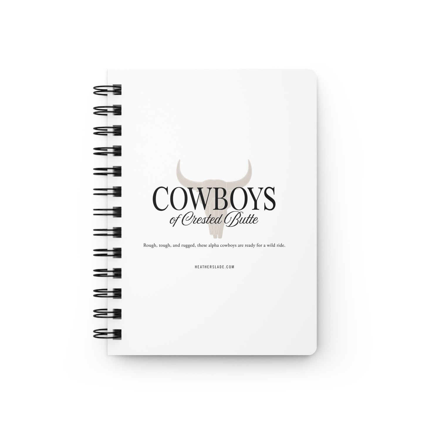 Cowboys of Crested Butte Spiral Bound Journal