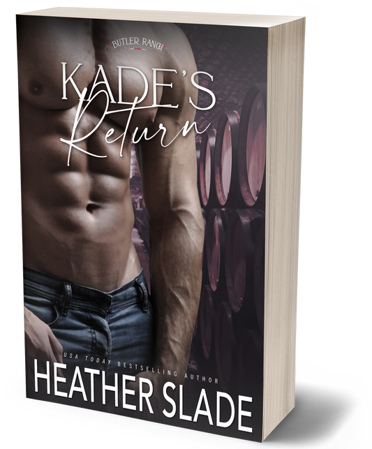 Butler Ranch: Kade's Return Paperback Sexy Cover